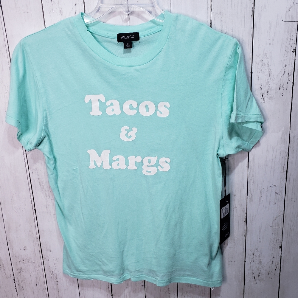 New! Wildfox Tacos & Margs Happy Hour Keke Green